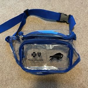 Brand new! Buffalo Bills stadium clear crossbody bag